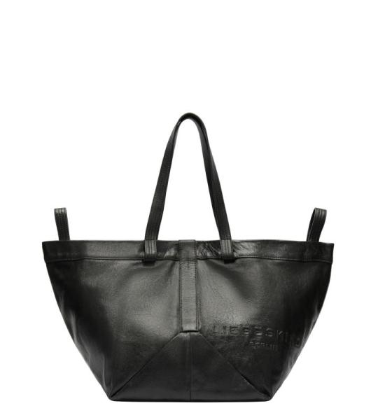 Liebeskind Dames Elvira Shopper, Black Lamb L, L (HxBxT 34cm x28cm x32cm)