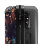 NoBoringSuitcases.com Kinderkoffer, handbagage, harde koffer met TSA-slot, jongens en meisjes, trolley, reiskoffer, draagtas, rolkoffer, klein of middelgroot, 1 paard met bloemen, 