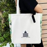 Draagtas, Draagtassen Dames, Boodschappentas, Schoudertas Stoffen Tas, Katoenen Tas, Jute Tas, Met Vintage Print, Canvas Tote Bag om te winkelen School
