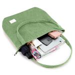 dikkere corduroy draagtas, extra grote capaciteit, handtassen, schoudertassen met rits, corduroy draagtas voor dames, meisjes, boodschappentas voor werk, school, college, dagelijks