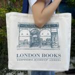 Draagtas, Dames, Boodschappentas, Schoudertas Stoffen Tas, Katoenen Tas, Jute Tas, Met Vintage Print, Canvas Tote Bag om te winkelen School