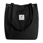Modieuze strandtas tote bag, zwart, 30 cm x 34 cm x 12 cm, Hedendaags