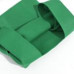 Vrouwen Handvat Tassen Polsbandjes Effen Kleur Gift Bag Cross-Body Gebreide Mouw Knoop Tas Kleine Leuke Draagbare Portemonnee Opvouwbare Tote, Groen, Solid-groen