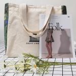 Draagtas, Draagtassen Dames, Boodschappentas, Schoudertas Stoffen Tas, Katoenen Tas, Jute Tas, Met Vintage Print, Canvas Tote Bag om te winkelen School