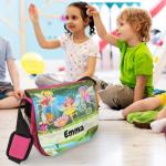 True Statements Kinderdagtas met naam voor meisjes en jongens – schoudertas voor kinderen gepersonaliseerd met naam – kindertas als cadeau voor de eerste schooldag, kinderdagve