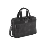 , Laos Schoudertas voor heren, zwart, 38x10x30 cm, Schoudertas