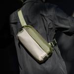 Compact Sling Bag, 4L Minimalistische Borsttas Schoudertas voor Mannen en Vrouwen, Waterafstotende Lichtgewicht Kleine Crossbody Schoudertas voor Vrije Tijd, Reizen