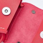 Rucksack Viele Taschen -Umhängetasche für kleine Mädchen, eine Umhängetasche, einfarbig, Bowknot, Mode, Schulter, Kinder Taschen Von Zwei Blau