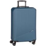 Travelite Koffer met 4 wielen, 3-delig, maten L/M/S, bagage serie Bali: ABS hardshell trolleys, blauw, Trolley met harde schaal met 4 wielen