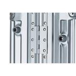 Travelhouse London T1169 Hardshell koffer met aluminium frame, verschillende maten en kleuren, zilver