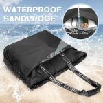 G4Free Stranddraagtas, waterdicht, zanddicht, schoudertas, strandtas, grote sporttas, boodschappentas voor dames