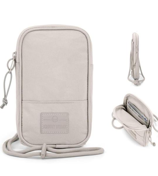 Josh Schoudertas voor heren en dames, kleine telefoontas voor festival, concerten en vakantie, klein en plat, waterafstotend, zand, Eén maat, modern