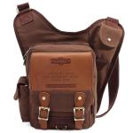 KAUKKO Canvas Tactical Vintage Borsttas Tactical Schoudertas