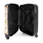 NoBoringSuitcases.com Handbagage, harde koffer met TSA-slot, jongens en meisjes, trolley, reiskoffer, draagtas, rolkoffer, klein of middelgroot, 27 Boho Feeling, koffer