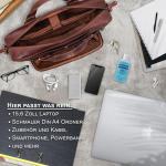, Kleur:Roma Cognac Bruin