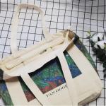 Draagtas, Draagtassen Dames, Boodschappentas, Schoudertas Stoffen Tas, Katoenen Tas, Jute Tas, Met Vintage Print, Canvas Tote Bag om te winkelen School
