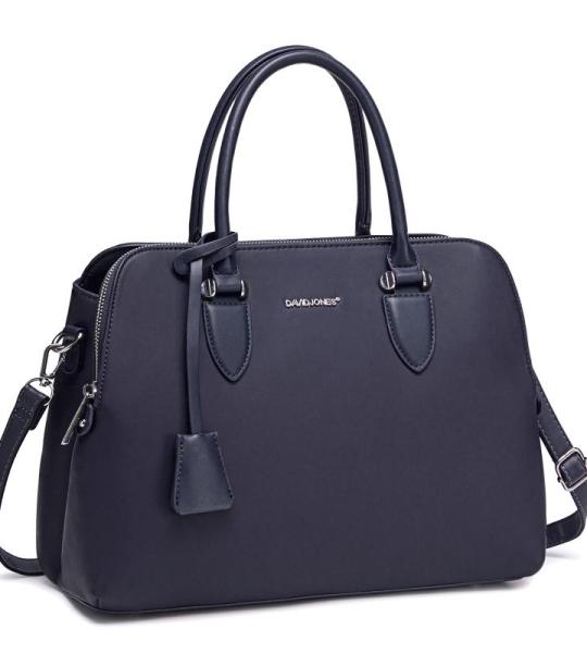 - Dames Bugatti Handtas Draagtas - Shopper Tote PU Leer Schoudertas - Veel Zakken Vakken Rits Crossbodytas - Vrouwen Meisje Tassen - Mode Stad Werk - Donkerblauw