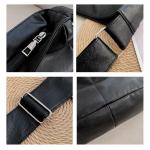 RYTEJFES Tas voor dames, blauw, zwart, modieus, grote handtas, schoudertas met veel vakken, schoudertas, handtassen, casual damestas voor kantoor, school, winkelen, reizen