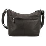 Picard Pure schoudertas voor dames, van echt leer, middelgroot, met ritssluiting, schoudertas, dagelijks gebruik, uitgaan