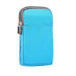 Mobiele telefoon heuptas heren blauw, mobiele telefoon schoudertas met portemonnee, 6,9 inch mobiele telefoon schoudertas holster portemonnee mobiele telefoon heuptas met riemclip 