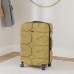 HAUPTSTADTKOFFER - X-Kölln - Hartschalen-Koffer Koffer Trolley Rollkoffer Reisekoffer, TSA, 76 cm, 107 Liter, Herbstgold matt