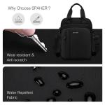 herenhandtassen voor crossbody schoudertas heren schoudertas heren 11 inch iPad herentas voor crossbody heren polstas zakelijke tas cadeau voor heren zwart