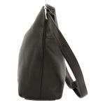 Picard Pure schoudertas voor dames, van echt leer, middelgroot, met ritssluiting, schoudertas, dagelijks gebruik, uitgaan