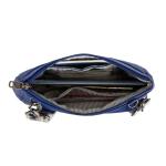 Unisex Boho Anti-Diefstal Clutch Crossbody, Weelderig Blauw, Weelderig Blauw
