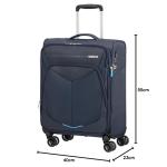 American Tourister SummerFunk, blauw (navy), Spinner S uitbreidbaar (55 cm - 46 liter)