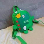 Niedliche Kinder Kindergarten Schultasche 3D Dinosaurier Mini Rucksack Neue Baby Junge Schultasche Grün, grün, Einheitsgröße