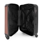 NoBoringSuitcases.com Handbagage, harde koffer met TSA-slot, voor volwassenen en vrouwen, trolley, reiskoffer, draagtas, rolkoffer, klein of middelgroot, 21 zandkleuren, koffer