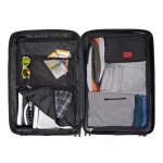 HAUPTSTADTKOFFER Midden grote harde koffer, TSA, 4 wielen, check-in bagage met 8 cm volumevergroting, 77 cm, 130 liter, grafiet, rood, koffer