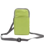 Gymtas voor mobiele telefoon, voor sport, mobiele telefoon schoudertas met portemonnee voor heren, 6,9 inch mobiele telefoon, schoudertas, portefeuille, telefoontasje met riemclip,