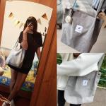 Grote schoudertas voor dames, corduroy schoudertas, strandtas, crossbody tas, shopper, tote bag, boodschappentas, handtas, shopper voor werk, winkelen, school, lichtgrijs