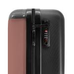 NoBoringSuitcases.com Handbagage, harde koffer met TSA-slot, voor volwassenen en vrouwen, trolley, reiskoffer, draagtas, rolkoffer, klein of middelgroot, 21 zandkleuren, koffer