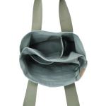 Middelgrote handtas voor dames, canvas, tas, schoudertas, shopper voor boeken, dagelijks gebruik, werk, groen, M(33cmx30cmx16cm)