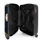 NoBoringSuitcases.com Kinderkoffer, handbagage, harde koffer met TSA-slot, jongens en meisjes, trolley, reiskoffer, draagtas, rolkoffer, klein of middelgroot, 23 planeten, kinderba