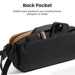 X-Pac 5,5 liter sling bag, heren schoudertas voor op reis, dagelijks gebruik, crossbody schoudertas Geschikt voor Steam Deck, Nintendo Switch, DJI Osmo Pocket 3/Action 4, GoPro Her