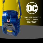 Batman Tas voor jongens, design Gotham, verstelbare tas, cadeau voor kinderen en jongeren, Meerkleurig