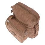 Christian Wippermann Kleine dames handtas crinkle nylon schoudertas tas