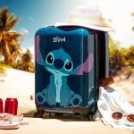 Disney Harde koffer, lichte reiskoffer met 4 wielen, cadeaus voor kinderen, Donkerblauw, kinderbagage