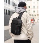 mannen schoudertas voor 2024 11 inch iPad Pro M4, 11 inch iPad Air M2, minimale enkele riem sling tas kleine daypack voor dagelijks gebruik, mini formaat
