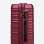 Wittchen hand, trolleykoffer, reiskoffer, capaciteit: 34 - 96 l. Gewicht: 2,6 - 4,1 kg., rood