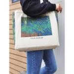 Draagtas, Draagtassen Dames, Boodschappentas, Schoudertas Stoffen Tas, Katoenen Tas, Jute Tas, Met Vintage Print, Canvas Tote Bag om te winkelen School