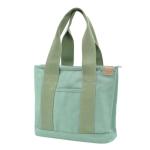 Middelgrote handtas voor dames, canvas, tas, schoudertas, shopper voor boeken, dagelijks gebruik, werk, groen, M(33cmx30cmx16cm)
