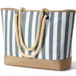 Grote strandtas voor dames, schoudertas, handtas, badtas, XXL, familie, waterdichte zwemtas, draagtas, strandtas met ritssluiting, vakantieaccessoires, donkergrijs, XX-Large, Utili