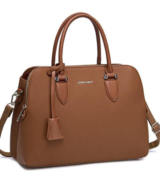 - Dames Bugatti Handtas Draagtas - Shopper Tote PU Leer Schoudertas - Veel Zakken Vakken Rits Crossbodytas - Vrouwen Meisje Tassen - Mode Stad Werk - Kameel Bruin
