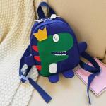 Niedlicher Kindergarten Schulranzen 3D Dinosaurier Mini Rucksack New Baby Boy Schultasche Blau, blau, Einheitsgröße