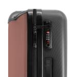 NoBoringSuitcases.com Handbagage, harde koffer met TSA-slot, voor volwassenen en vrouwen, trolley, reiskoffer, draagtas, rolkoffer, klein of middelgroot, 21 zandkleuren, koffer