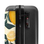 NoBoringSuitcases.com Handbagage, harde koffer met TSA-slot, jongens en meisjes, trolley, reiskoffer, draagtas, rolkoffer, klein of middelgroot, 10 Fruitige frisheid, koffer